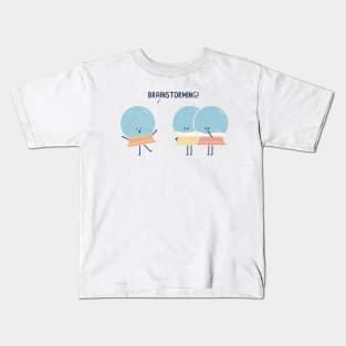 Brainstorming Kids T-Shirt